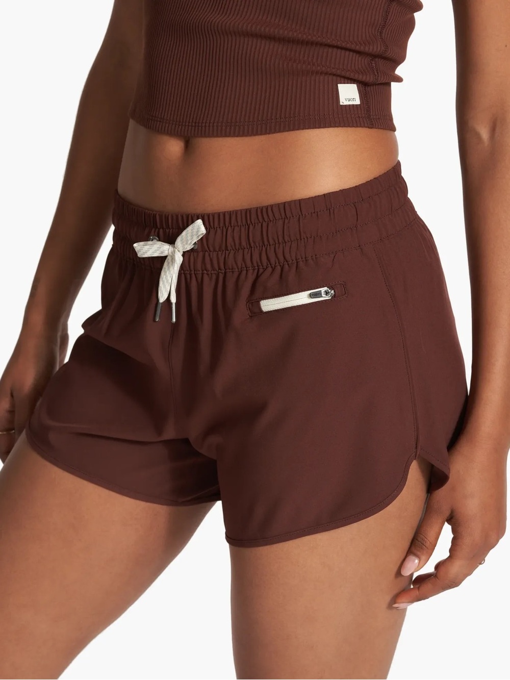 Vuori Women's Clementine Short 2.0 Mulberry 4”